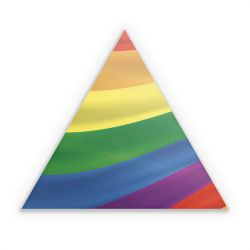 Sticker triangle