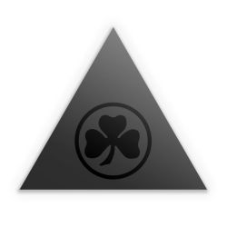 Sticker Dreieck Einzelsticker