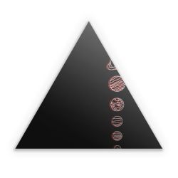 Sticker triangle