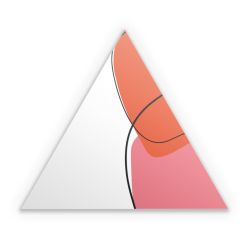 Sticker triangle