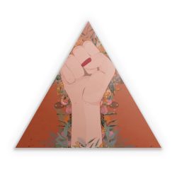 Sticker triangle