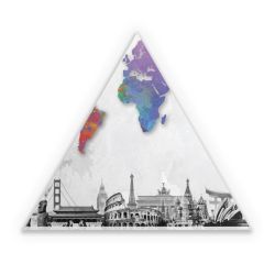 Sticker triangle