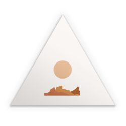 Sticker triangle