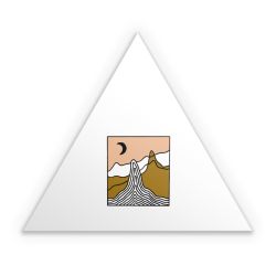 Sticker triangle