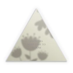 Sticker triangle