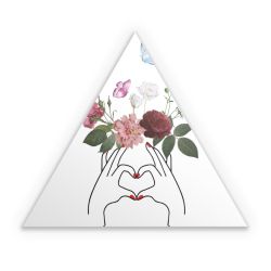 Sticker triangle