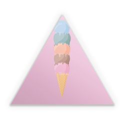 Sticker triangle