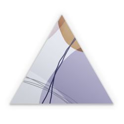 Sticker triangle