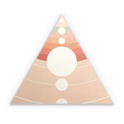 Sticker triangle