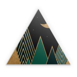 Sticker triangle