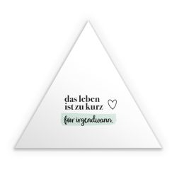 Sticker Dreieck Einzelsticker