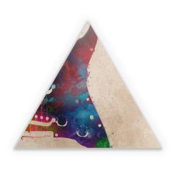 Sticker triangle