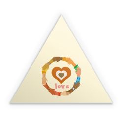 Sticker triangle