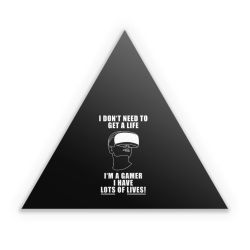 Sticker triangle