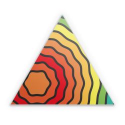 Sticker triangle