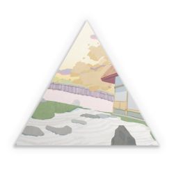 Sticker triangle