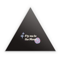 Sticker triangle