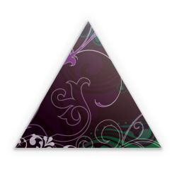 Sticker triangle