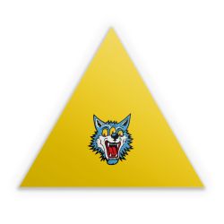 Sticker triangle