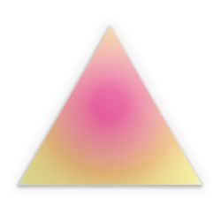 Sticker triangle