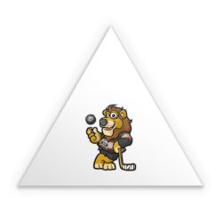 Sticker Dreieck Einzelsticker