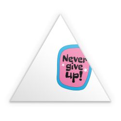 Sticker triangle