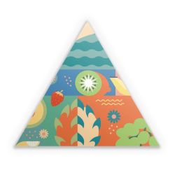 Sticker triangle
