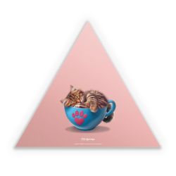 Sticker triangle