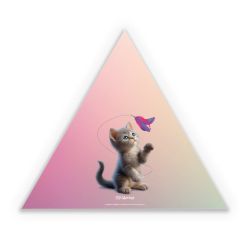 Sticker triangle