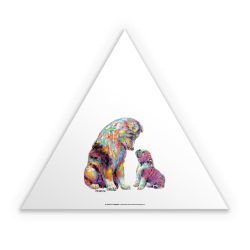 Sticker triangle