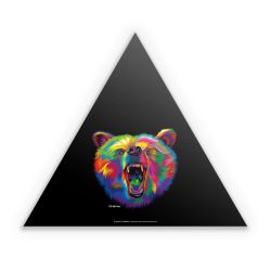 Sticker triangle