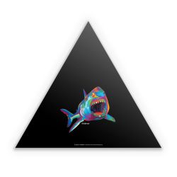 Sticker triangle