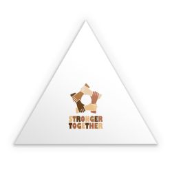 Sticker triangle