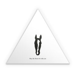 Sticker triangle