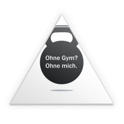 Sticker triangle