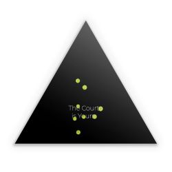 Sticker triangle