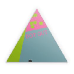 Sticker triangle