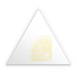 Sticker triangle