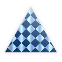 Sticker triangle