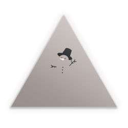 Sticker triangle