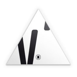 Sticker triangle