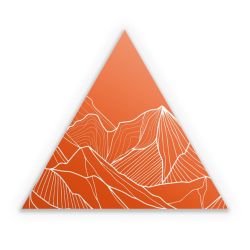 Sticker triangle