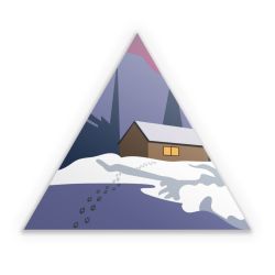 Sticker triangle