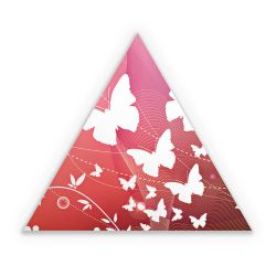 Sticker triangle