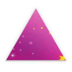 Sticker triangle