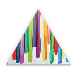 Sticker triangle