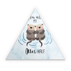 Sticker triangle