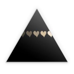 Sticker triangle