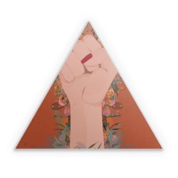 Sticker triangle