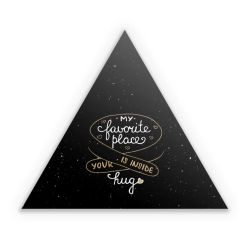 Sticker triangle